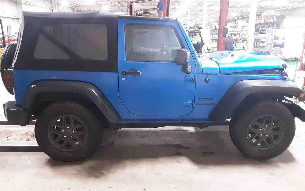 Used Windshield Frame fits: 2015 Jeep Wrangler Grade A