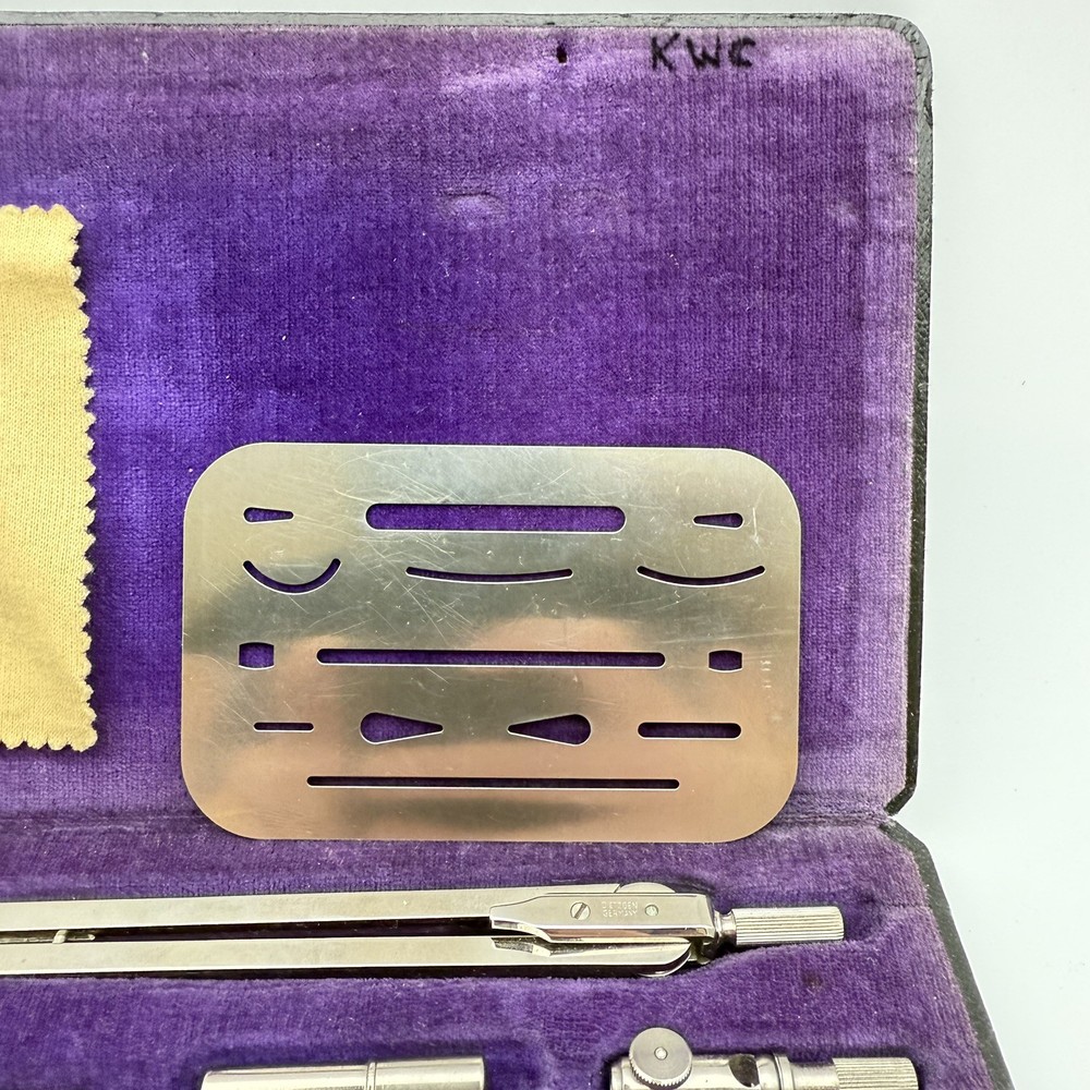 Dietzgen Drafting Set With Case Germany US Zone