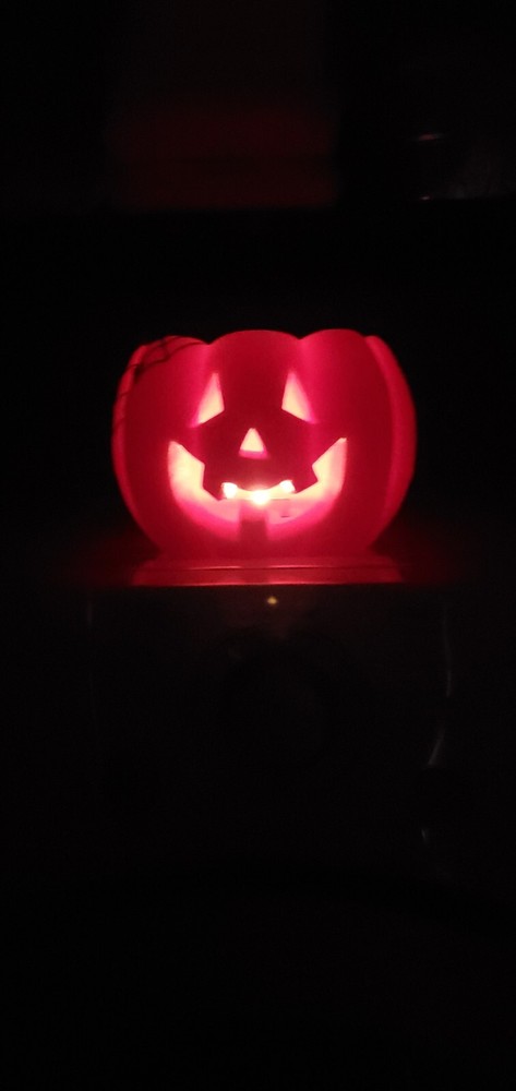 Halloween Wax Jack-o-lantern