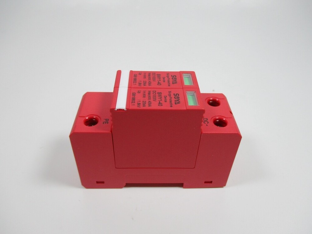 DC SPD 20KA-40KA 2P DC 1000V surge protector protection solar system