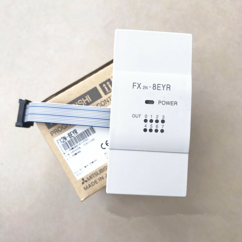 Mitsubishi 2N Series Expansion Module FX2N-8EYR Programmer Controller