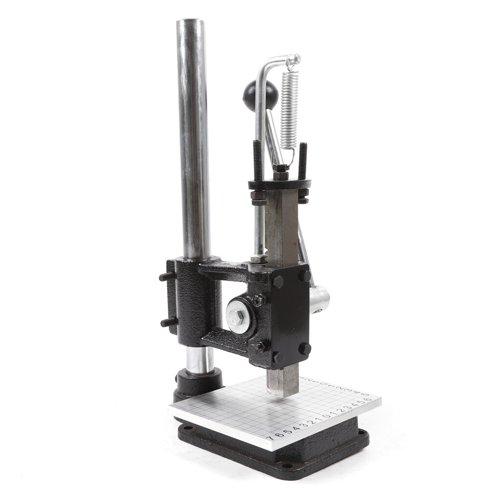 Leather Imprinting Machine Embossing Press Leather Stamp Punching Bronzing Tool