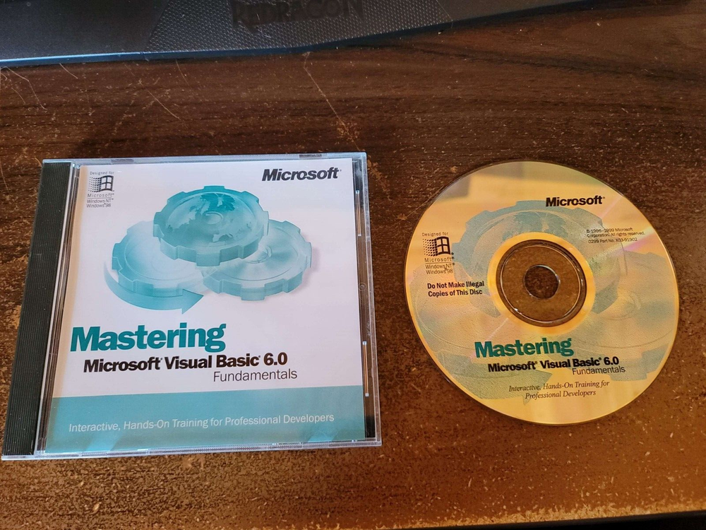 Mastering Microsoft Visual Basic 6.0 Fundamentals Disc and Key