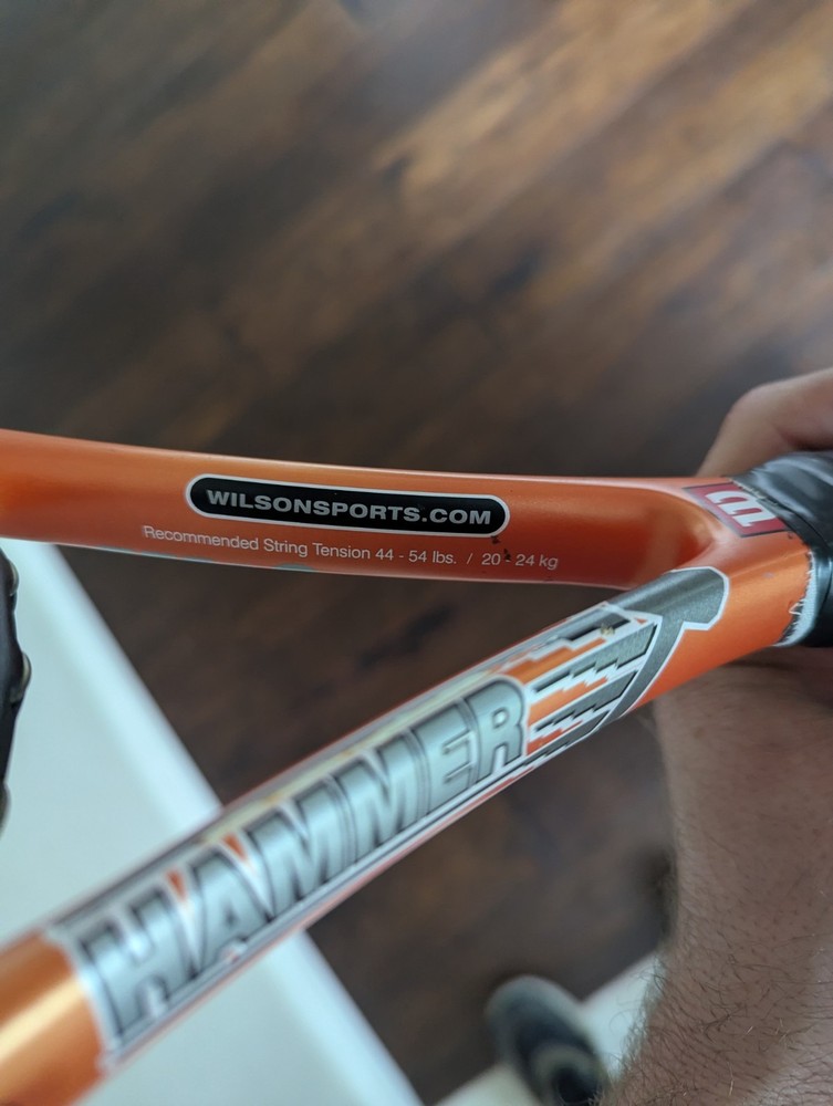 Youth Tennis Request Wilson Hammer 25