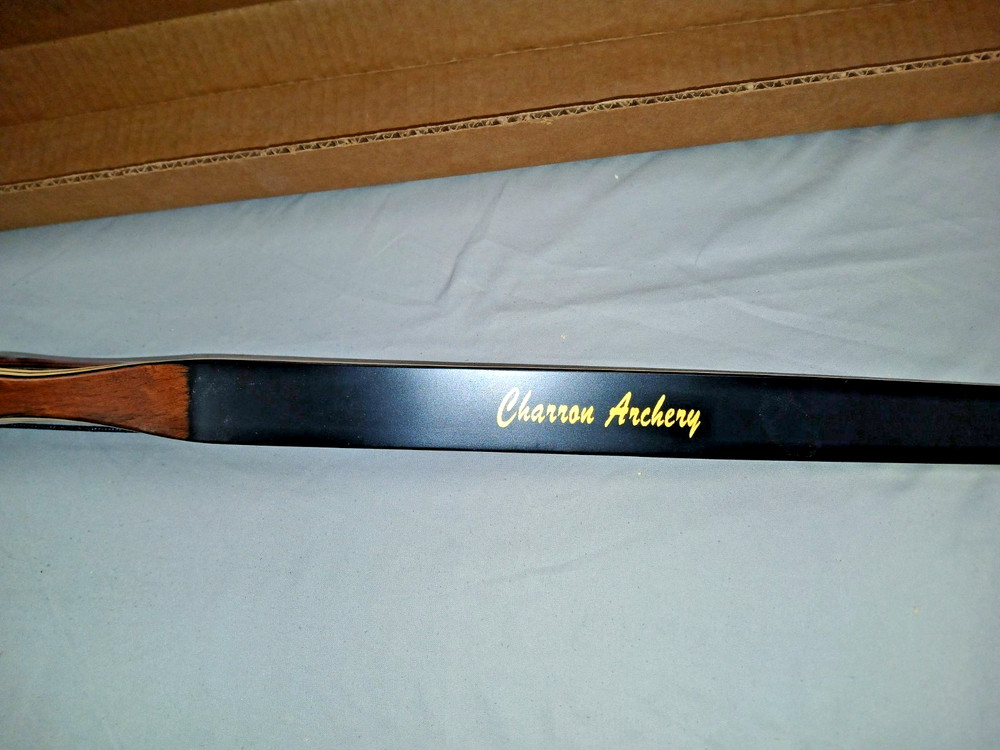 CHARRON ARCHERY - CUSTOM LONGBOW 62"AMO @56#