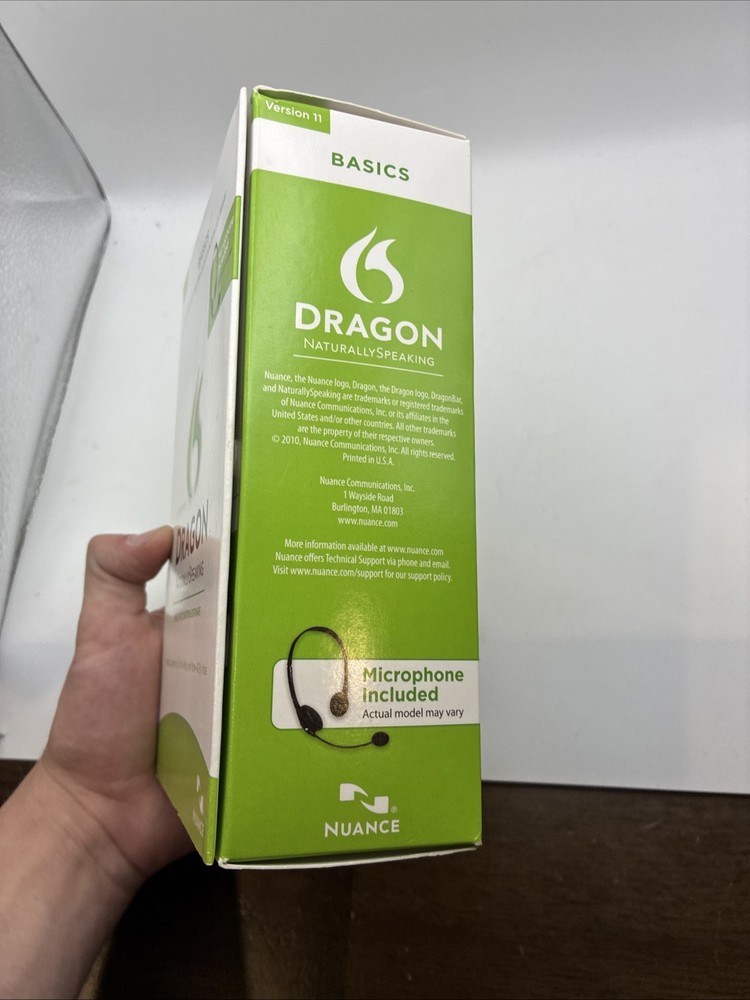 Dragon NaturallySpeaking Speech Recognition Software Basics Version 11 By Nuance