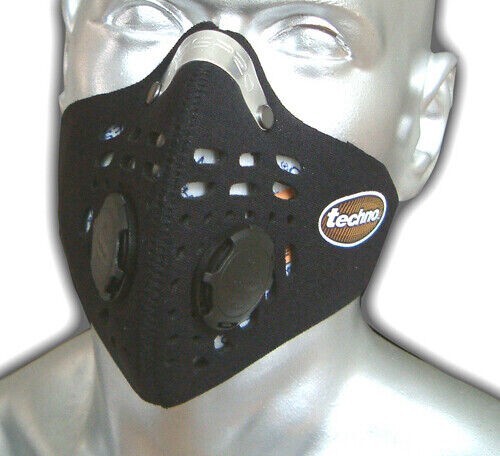 Official RESPRO Anti-Pollution Filter Face Mask black Size XL