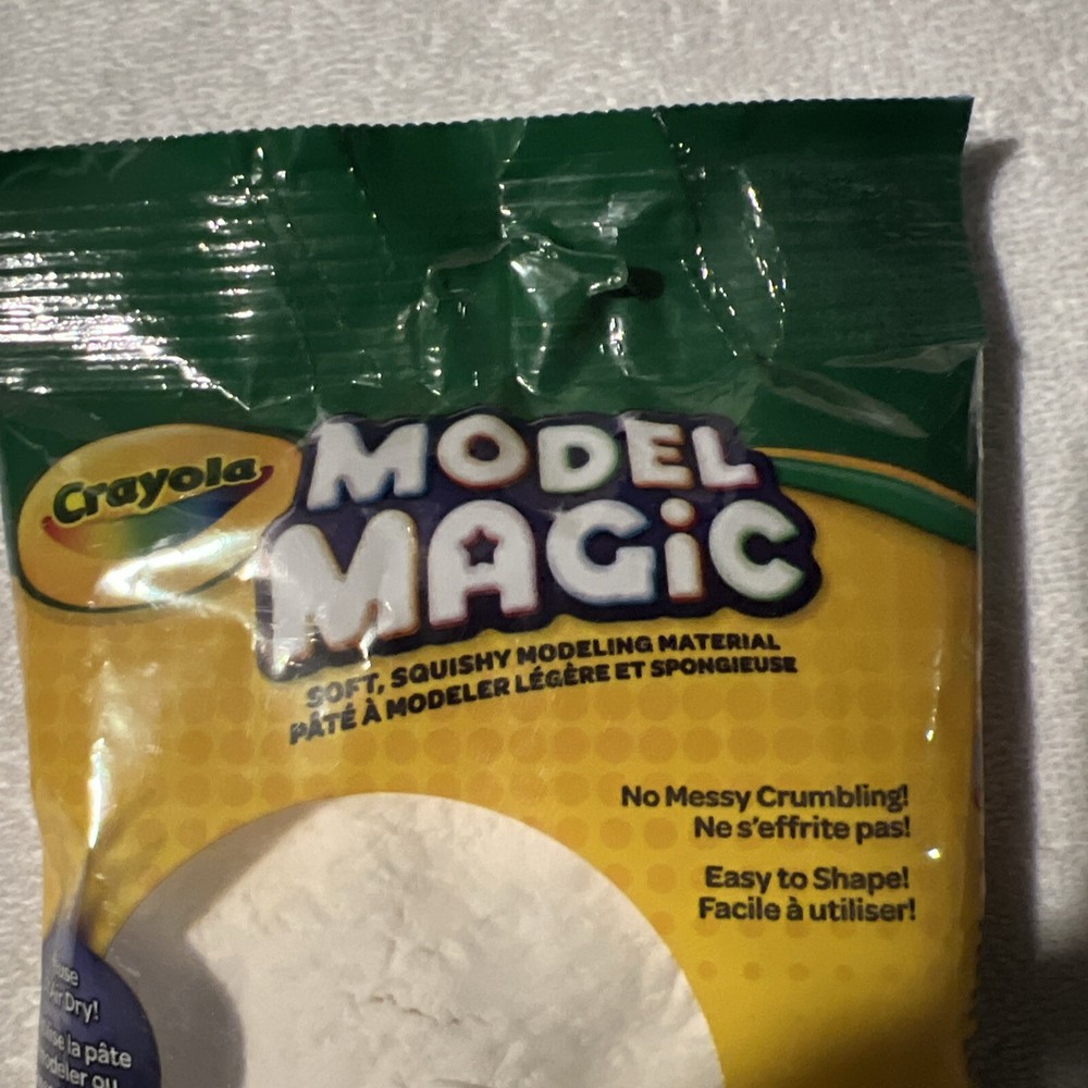 Crayola Model Magic White 4 oz. Package Brand New Never Opened
