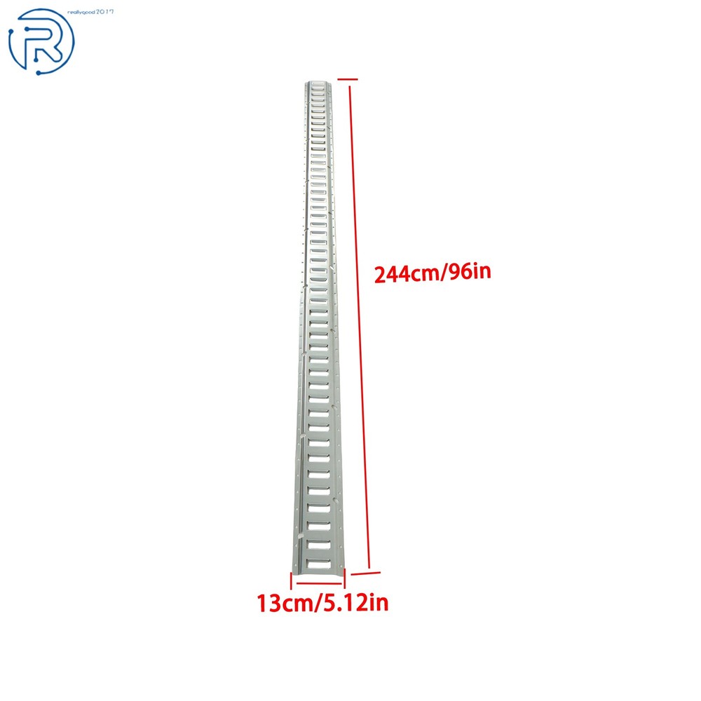Durable Heavy Load 8 Pcs E Track Tie Down Rail System 8' High Quality Galvanized