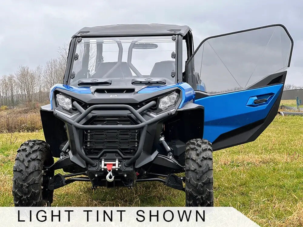 Spike Can-Am Commander Venting Poly Upper Doors Kit/Light Tint Scratch Resistant