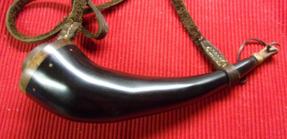 Powder Horn Bison ( American Buffalo) (Black Powder) Muzzle Loader