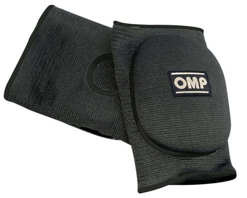 OMP Racing Padded Knee Pads Black