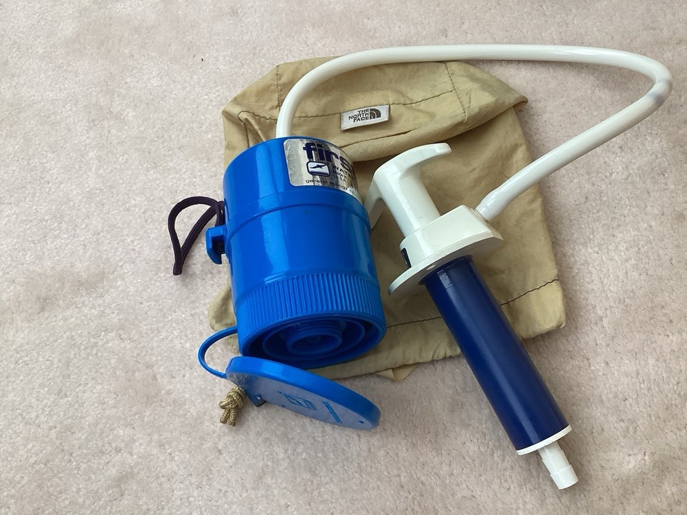 First Need Water Filter for Camping Backpacking.