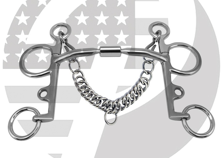 Pelham Comfort Barrel Bits, New Smooth Horse Riding Snaffle Bits