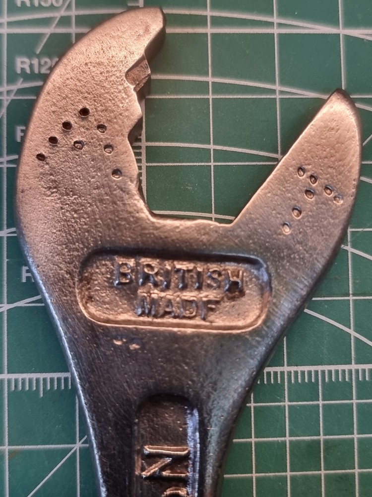No 1 Fastnut Spanner Made In Britain