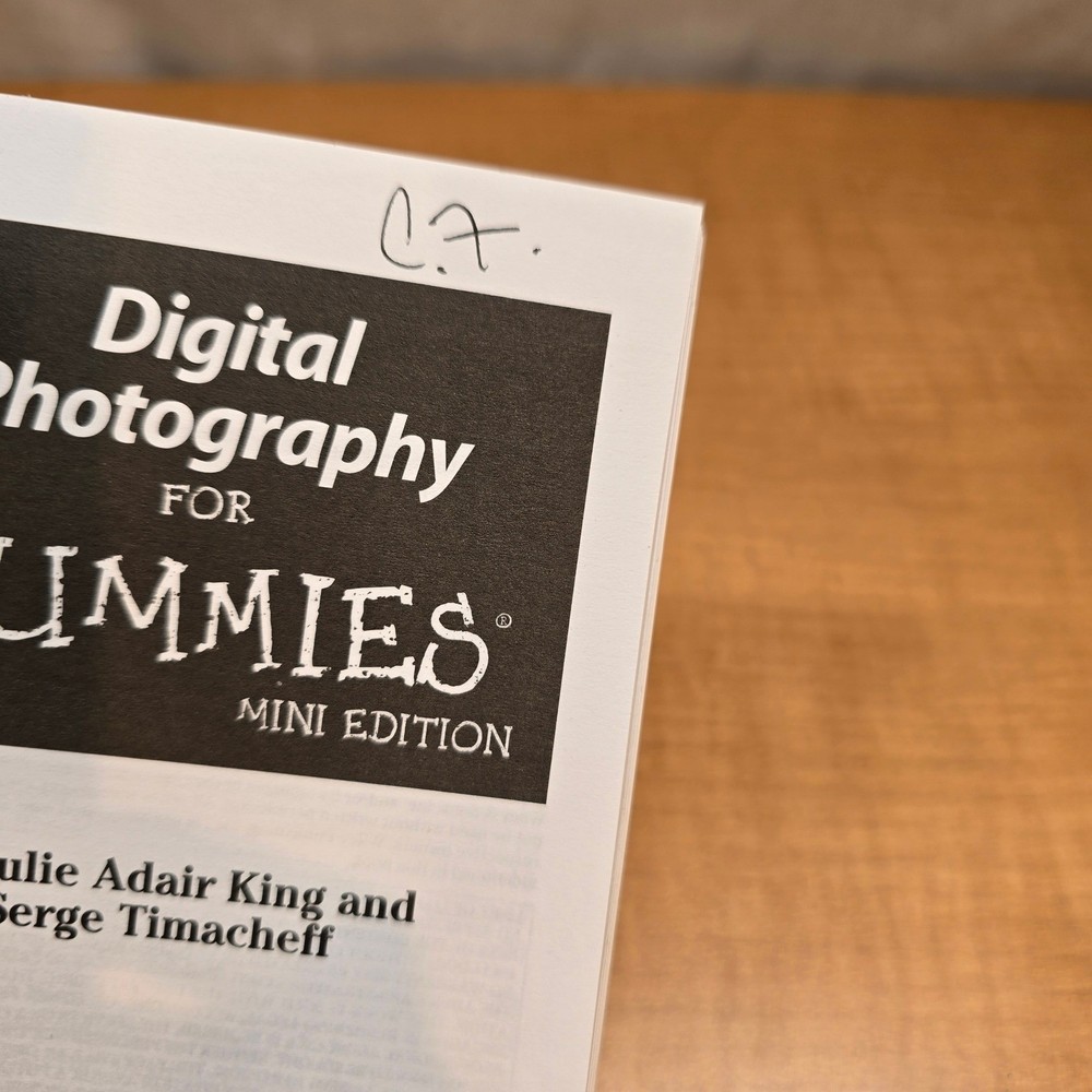 Digital Photography for Dummies Mini Edition Pre-Owned