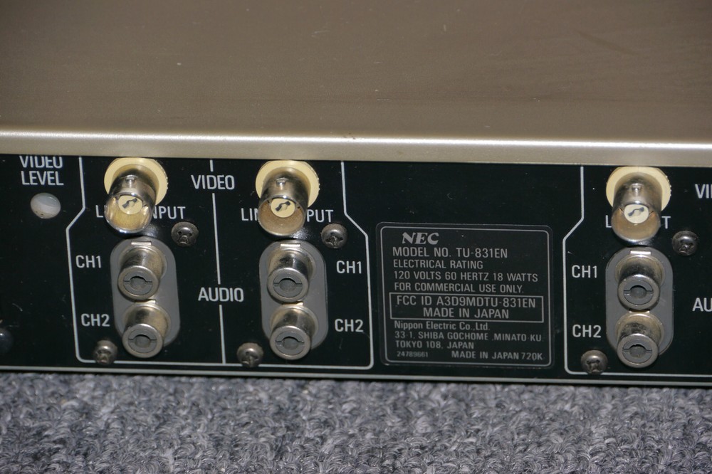 NEC TU-831EN Tuner Timer