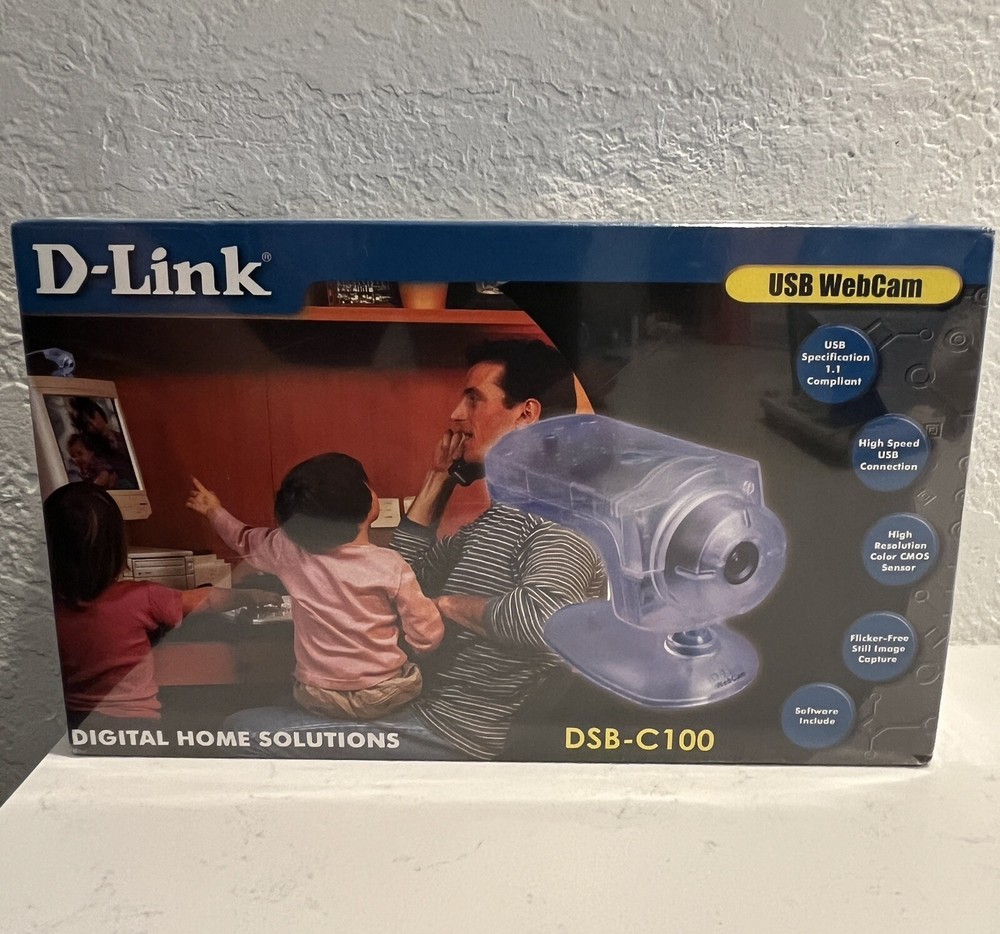 D-Link DSB-C100 USB Web Cam - Sealed Box