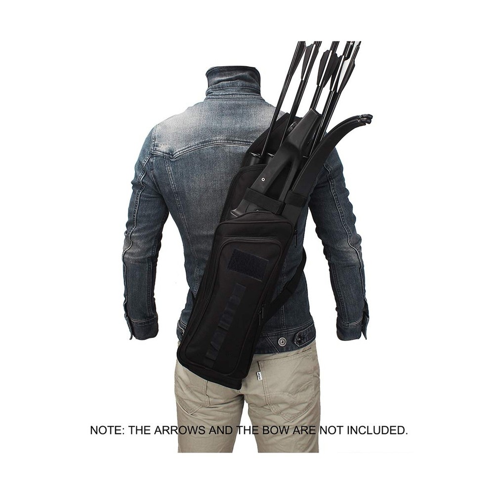 Multi-Function 4-Tubes Back Field Quiver Training Archery Arrow Quiver for Fi...