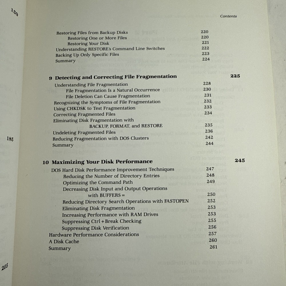 DOS Hard Disk Power Jamsa Disk Utilities Book 2 Disks Max PC Performance Vintage