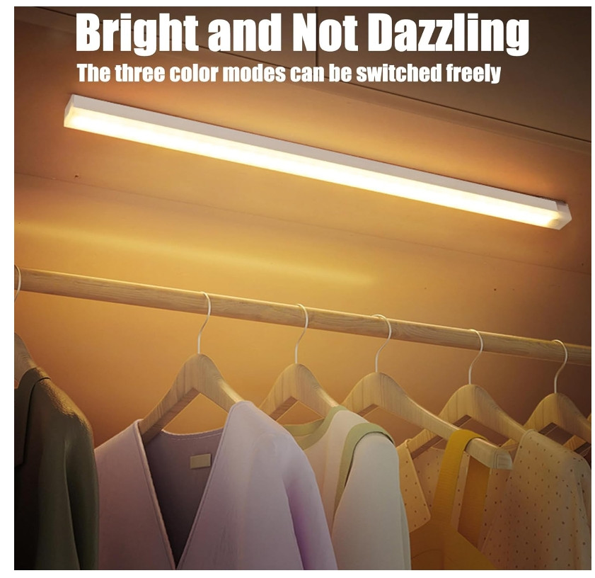 Under Cabinet Lighting Rechargeable Night Light Motion Sensor Night Light Closet