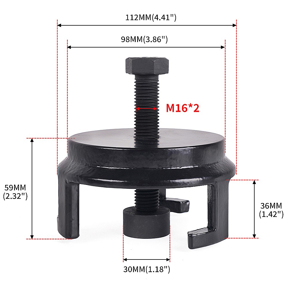 25264 Harmonic Balancer Puller For GM Dodge Jeep Chrysler Crank Pulley Puller
