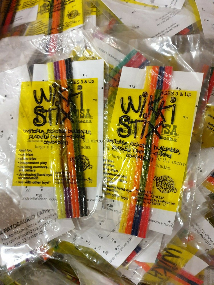 160pc Wikki Stix Party Pak Neon Assorted colors