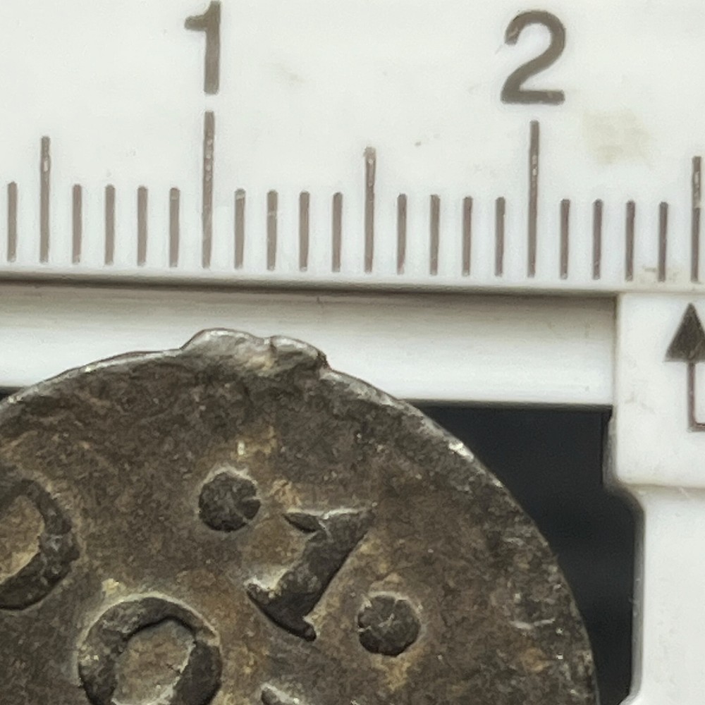 BRITISH EAST INDIES 1813 TIN JAVA DOIT DUIT #10 KM244