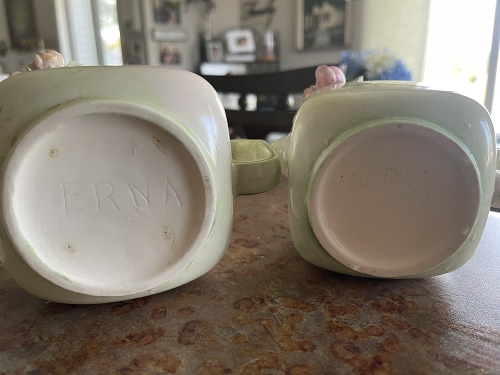 Vintage creamer and sugar set - Erna
