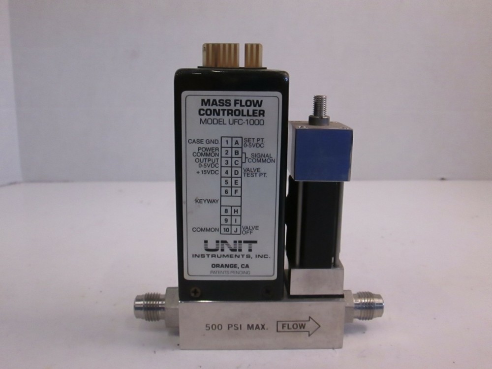 Unit UFC-1000 Mass Flow Controller MFC, N2, 10 SLM