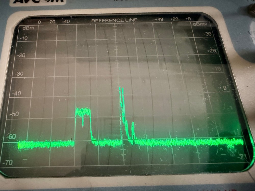 AVCOM PTR-37D With AV-SAC, ADAPTERS AND ORIGINAL MANUAL