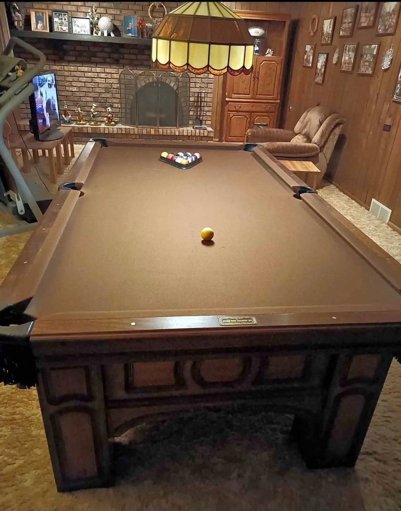 Delmar Golden West Billiard 8ft oversized pool table