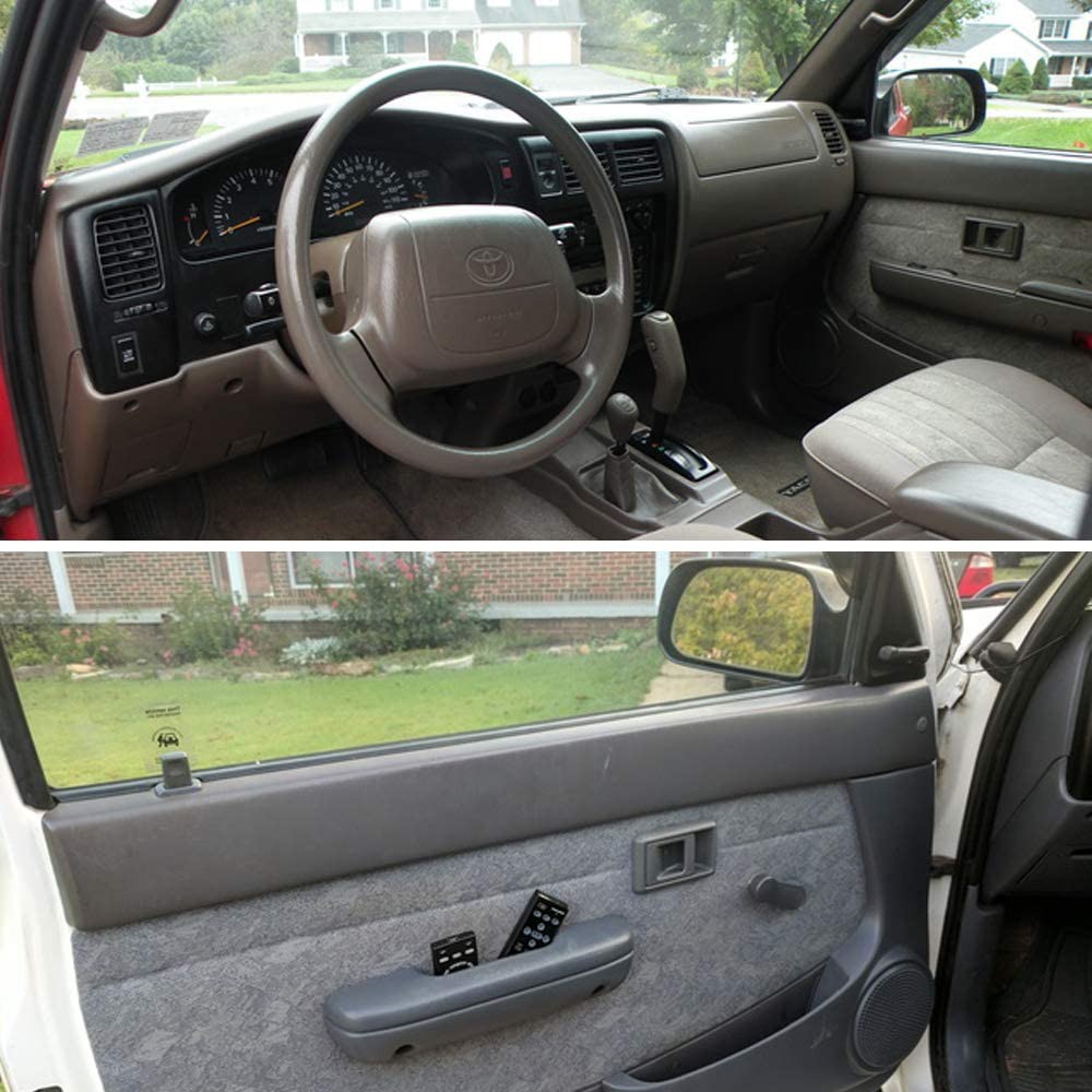 For 1987-2000 Toyota Interior Front Rear Right Left Gray Door Handle