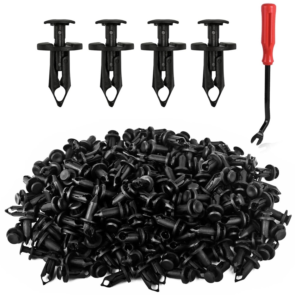 150pcs ATV UTV Push Pin Rivets Fastener Kit for Body Panels