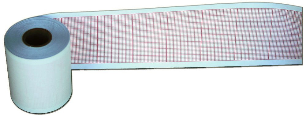 Contec 80A ECG Chart Paper, 50Mm X 20M - 10 Rolls
