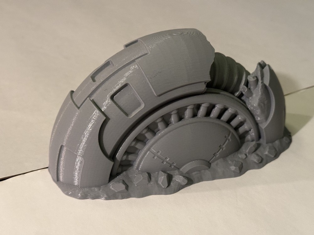 40K Ruined Shield Generator - 3D Printed - 3rd Party