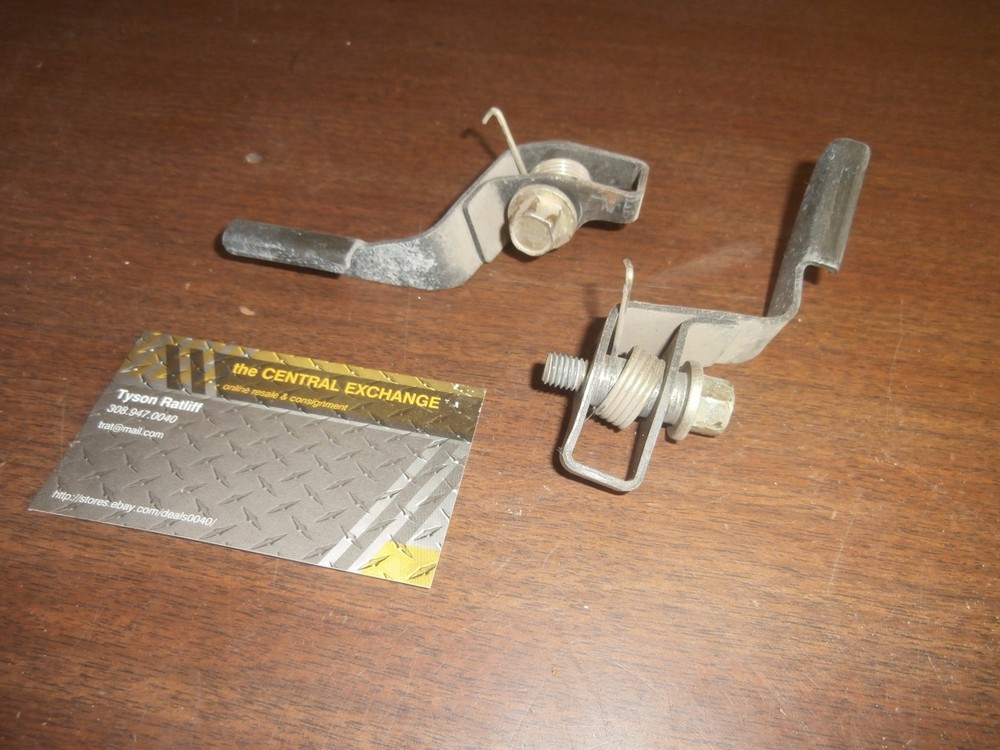 80 81 Honda CM 400 Custom CM400C OEM Seat Latch Lock Handle Pull Lever Set Peg