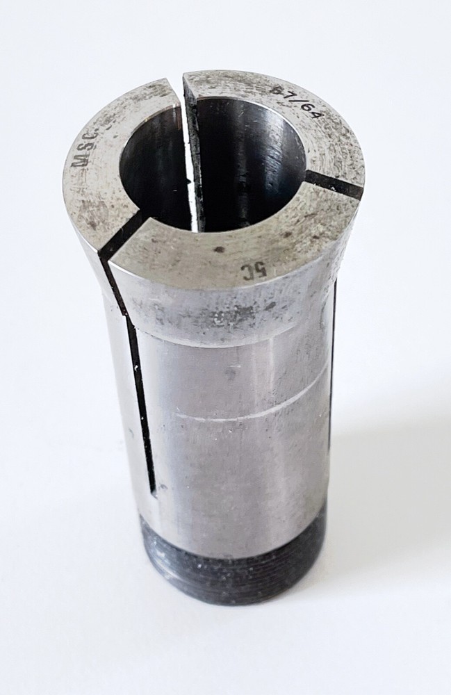 57/64" MSC 5C Round Collet External & Internal Threads .890625"