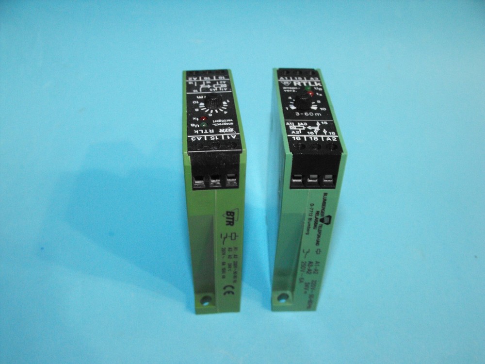 BTR RTLK.Time Relay Response Delay 3-60M.USED