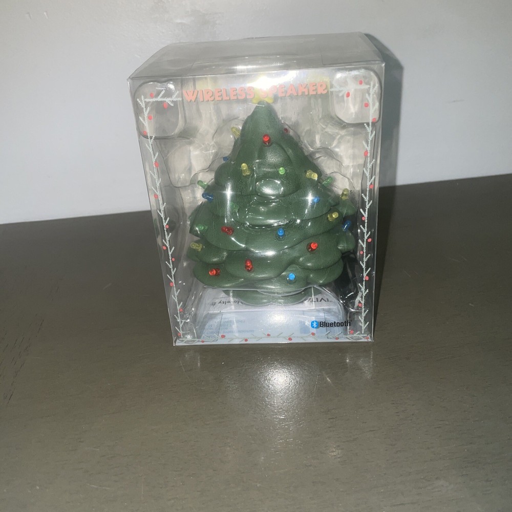 2023 Target Bullseye Retro Christmas Tree Wireless Bluetooth Speaker NEW