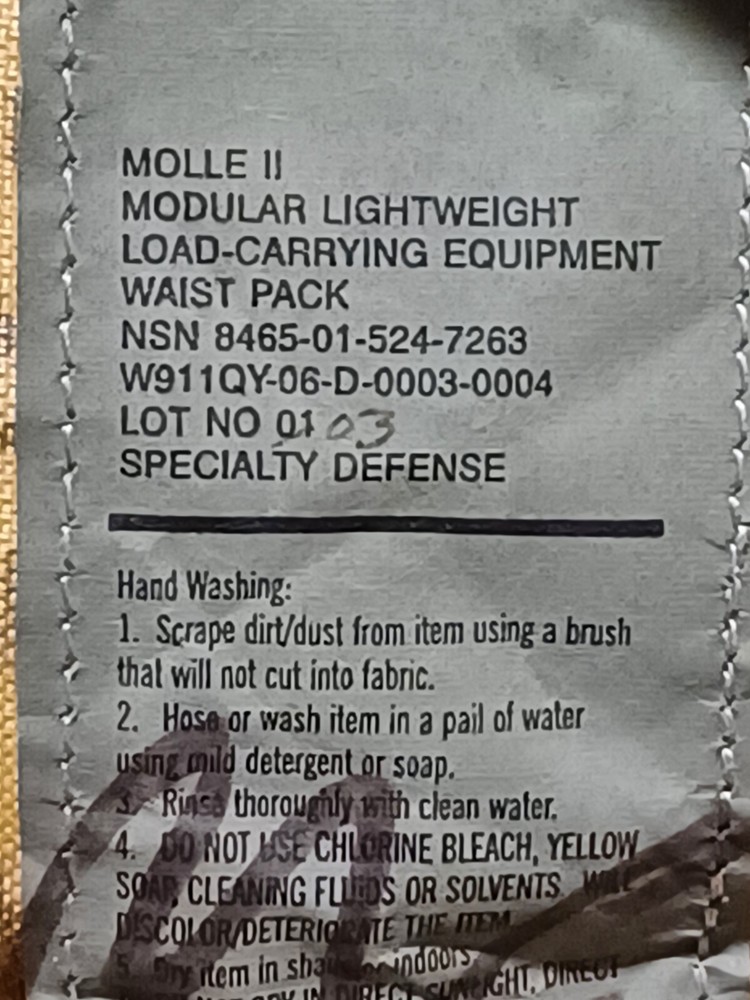 USGI ACU Waist Pack Excellent