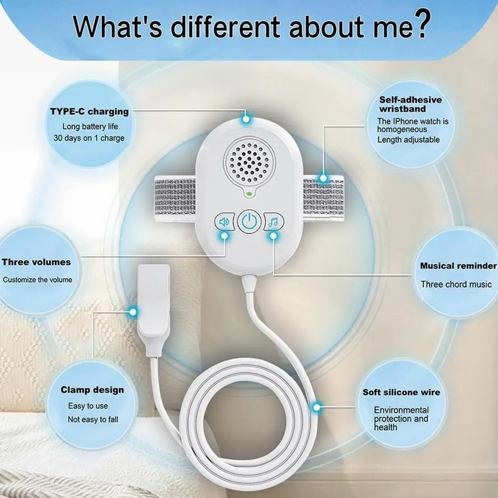 Bedwetting Sensor Potty Training for Children with Loud Sound & Vibration3452