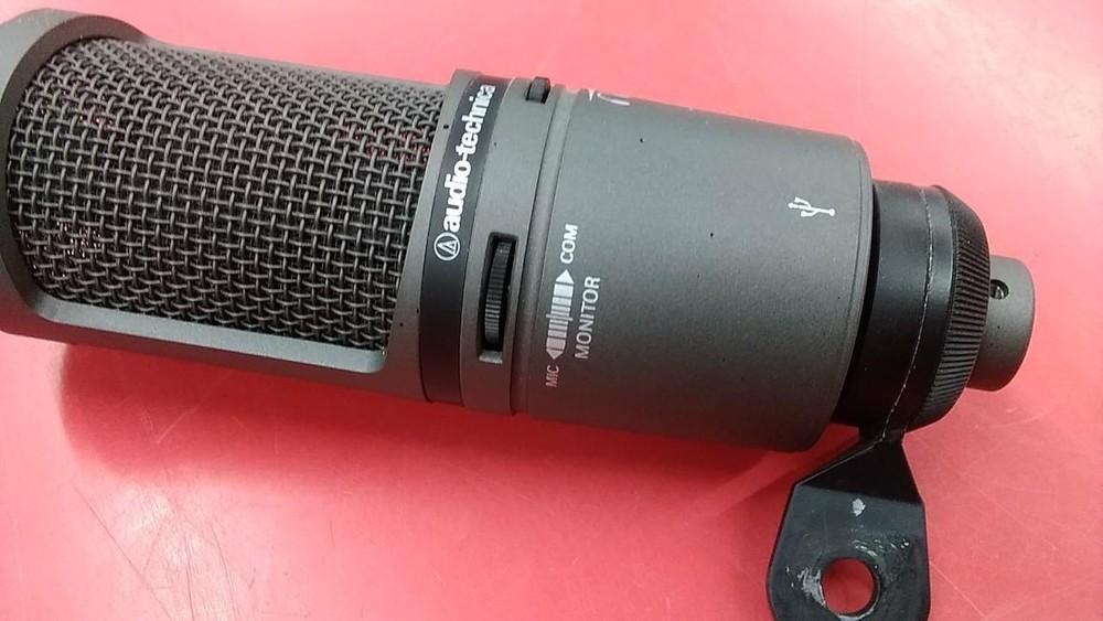 AUDIO-TECHNICA Condenser Microphone AT2020USB PLUS Used