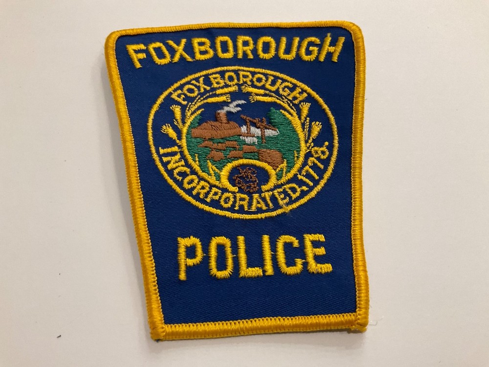 Older Foxborough Police State Massachusetts MA