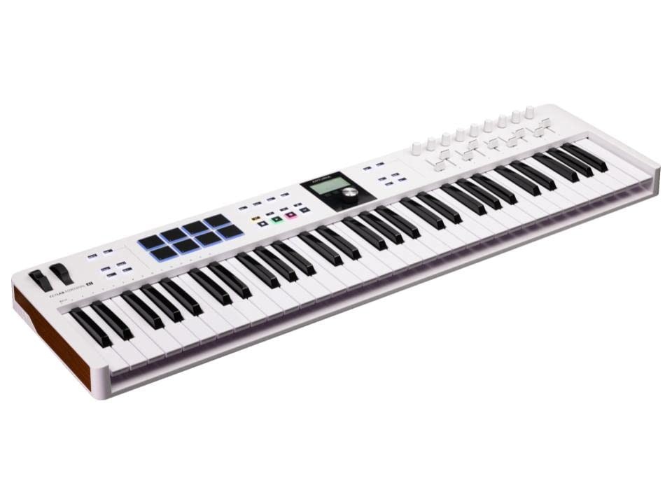 Arturia KeyLab Essential mk3 49-Key Universal MIDI Controller + Software (White)