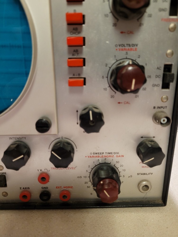 Lectrotech TO-60 Oscilloscope PARTS ONLY