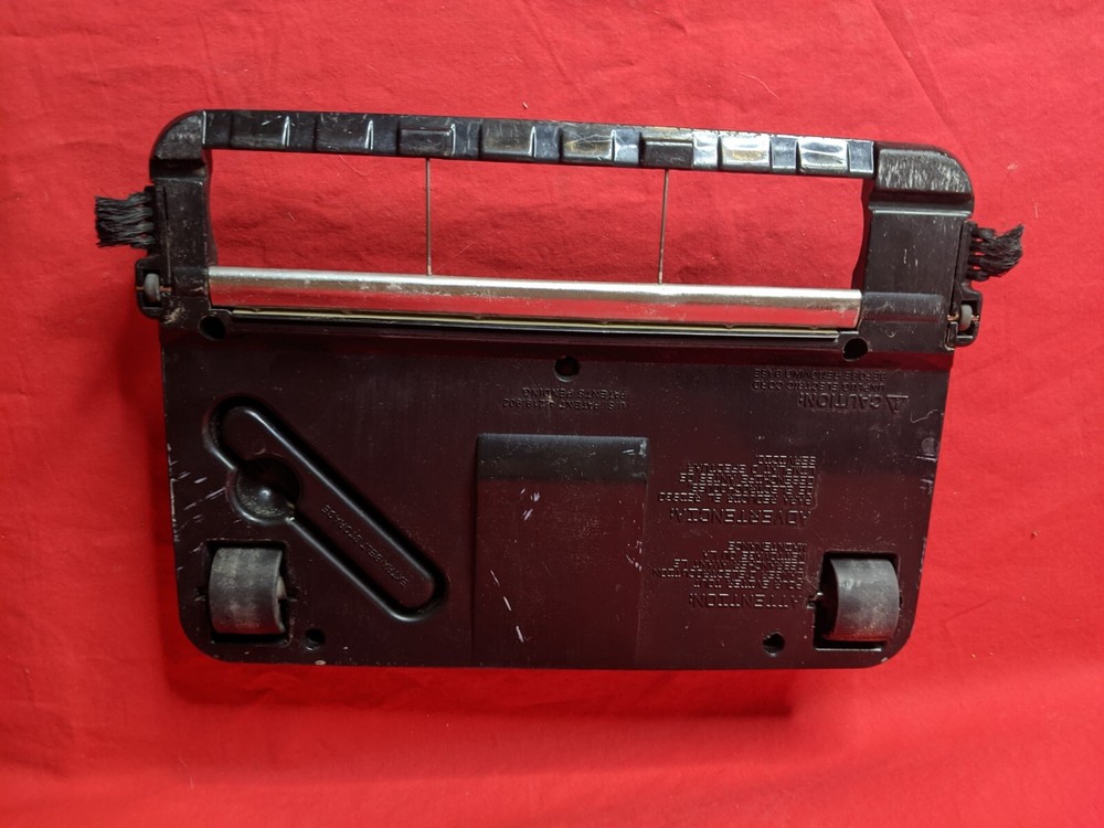 Oreck Vacuum Cleaner XL Bottom Base Plate With Two Wheels