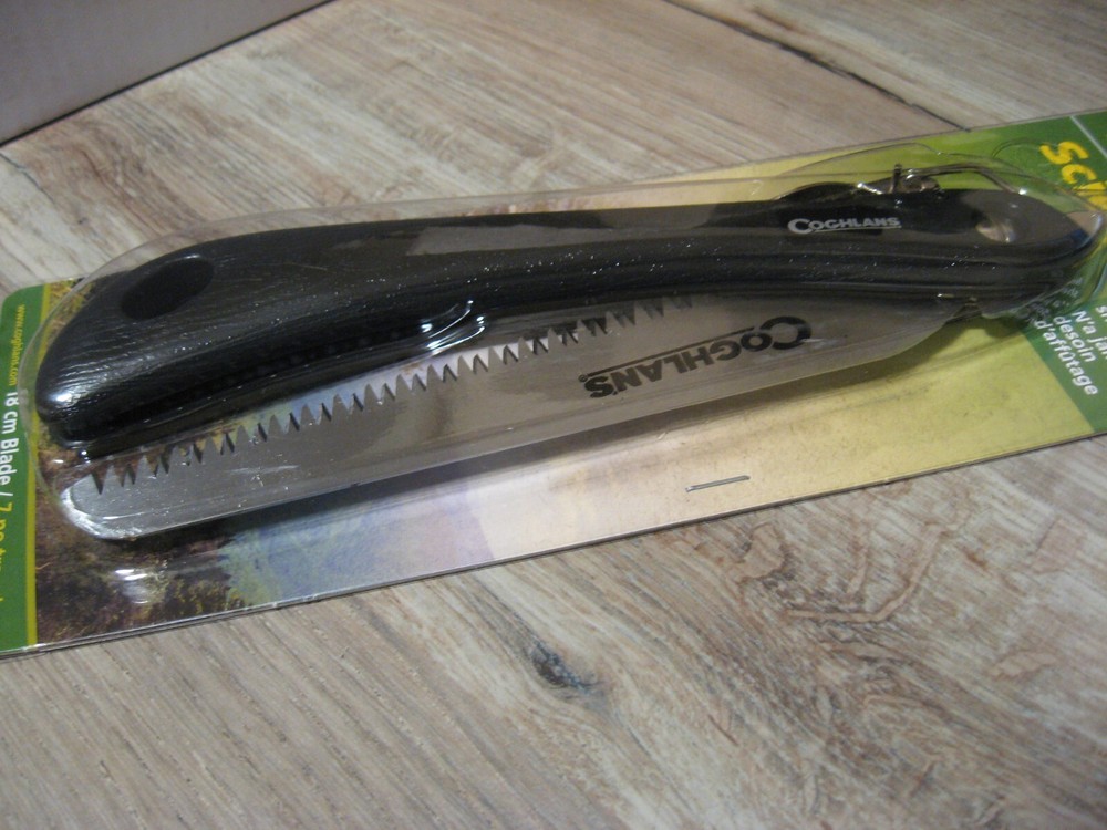 Coghlan's Sierra Saw - Lightweight - 9" Folding Blade - Never Needs Sharpening