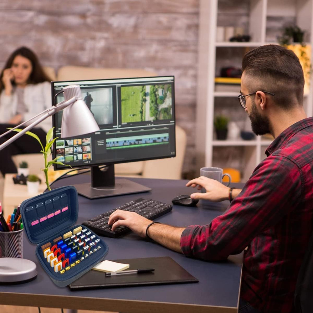 USB Flash Drive Case Memory Card Holder Thumb Drive Organizer USB Drives Storage