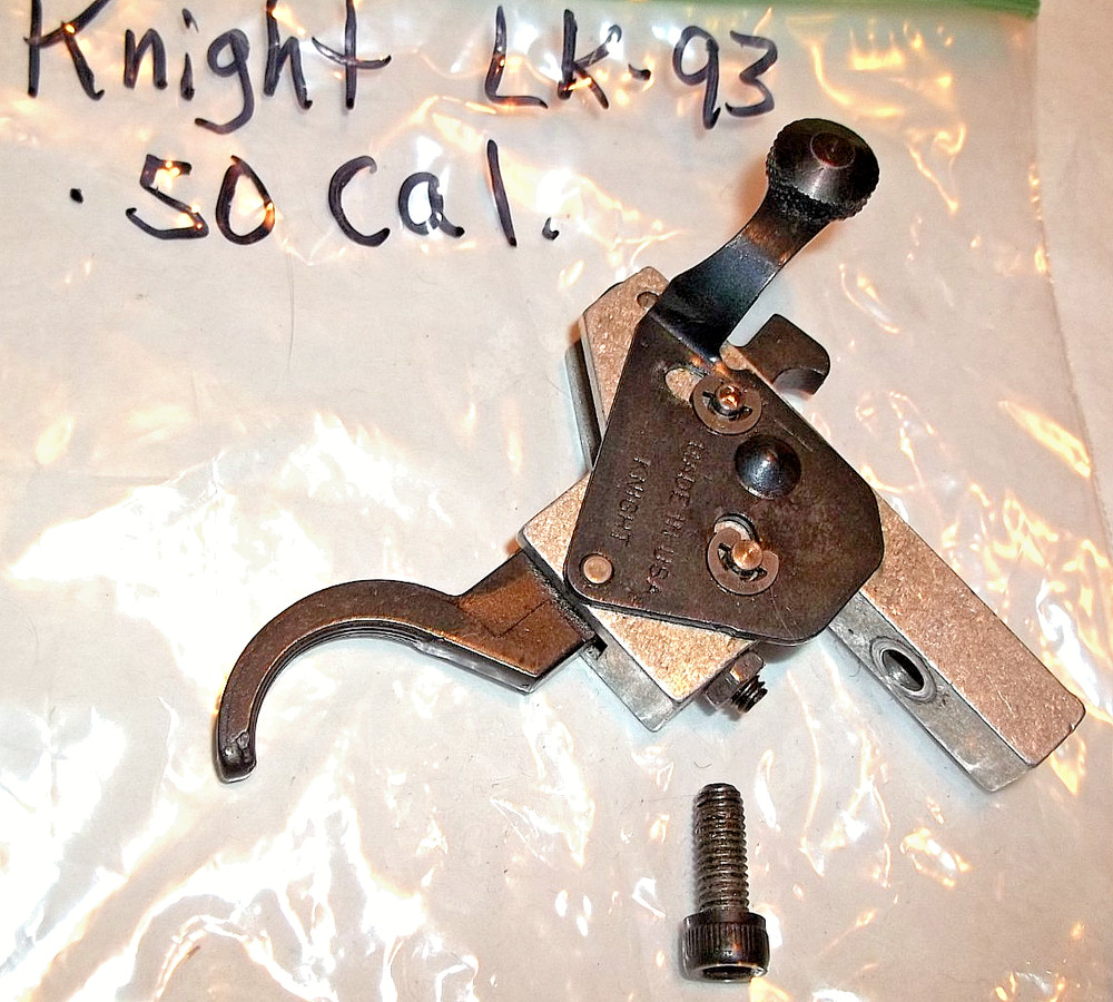 Knight LK-93 Muzzleloader .50 Cal Rifle Trigger Assembly With Screw - FREE SHIP